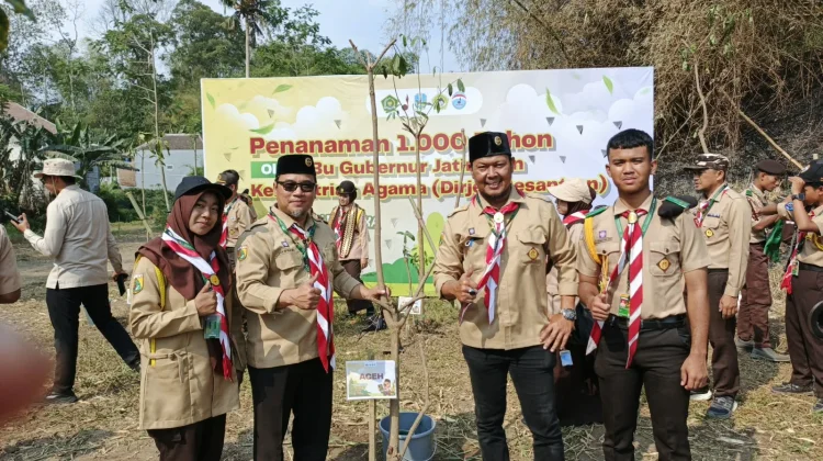 Kontingen Aceh Ikuti Penanaman 1.000 Pohon di PPSN VI 2026