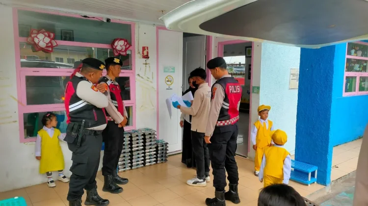 Polres Aceh Tengah Kawal MBG Pastikan Aman Sampai Sekolah