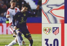 Atletico Madrid Tumbang 0-3 dari Rayo Vallecano di Pekan ke-24 Liga Sp
