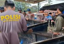 Mahasiswa STIK-PTIK Salurkan Daging Meugang di Aceh Tengah
