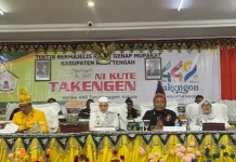 Ketua DPRK Aceh Tengah Pimpin Sidang HUT Kute Takengen