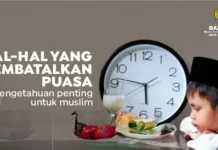 Perkara yang Membatalkan Puasa