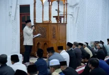 Pemkab Bener Meriah Safari Ramadan Pertama di Masjid Babussalam