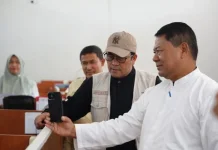 Bupati Haili Sidak ke Kantor Inspektorat