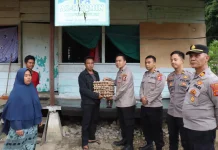 Mahasiswa STIK 83 Salurkan Bantuan Kapolri ke Takengon