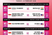Jadwal Wakil Indonesia di Singapore International Challenge 2026