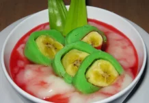 Es Pisang Ijo, Manis Gurih Khas Makassar yang Selalu Dirindukan saat Ramadan
