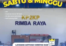 Kejar Target Lapor SPT, KP2KP Rimba Raya Buka Layanan Akhir Pekan