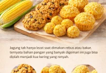 Jagung dapat Diolah Menjadi Bahan Kue yang Enak dan Renyah