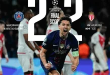 PSG Lolos Dramatis ke 16 Besar UCL