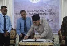 Pemkab dan Kejari Bener Meriah Teken MoU Datun, Perkuat Tata Kelola Pemerintahan
