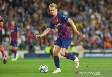 De Jong Cedera Hamstring, Barcelona Kehilangan Gelandang Kunci Enam Pekan