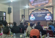 Kapolres Aceh Tengah Bukber Bersama Wartawan