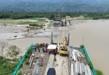 Pemerintah Pusat Bangun Jembatan Permanen di Kecamatan Semadam