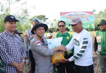 Polres Aceh Tengah Tanam Jagung Serentak Kuartal I