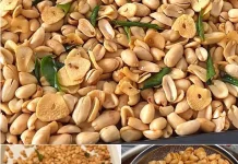 Resep Kacang Tojin Daun Jeruk Renyah dan Gurih