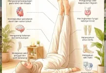 Manfaat Sehat Mengangkat Kaki ke Dinding (Legs Up the Wall)