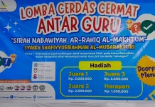 Yayasan Cendekia Takengon Gelar Cerdas Cermat Sirah Nabawiyah Antar Guru