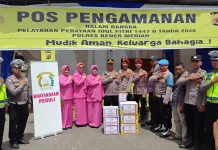 Wakapolres Bener Meriah Pastikan Kesiapan Pos PAM Operasi Ketupat