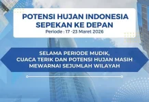Prediksi Cuaca, Bener Meriah Berstatus Waspada Hujan Sedang-Lebat Sepekan Kedepan