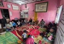 Pgs. Danramil 04/PRG Komsos Sosialisasi Pembangunan KDKMP
