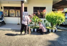 Polres Aceh Tengah Wujudkan Lingkungan Bersih
