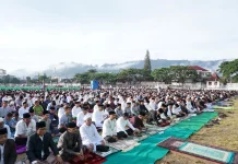 Ini Dua Lokasi Shalat Id di Takengon
