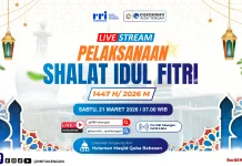 RRI Takengon Siarkan Shalat Idul Fitri 1447 H