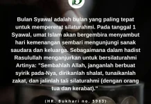 Merajut Silaturahmi, Menguatkan Persaudaraan di Hari yang Fitri
