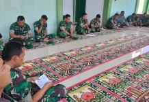 Kodim 0119/BM  Doa Bersama untuk Anggota Keluarga Besar TNI yang Meninggal Dunia