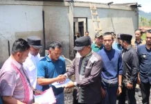 Pemda Aceh Tengah Salurkan Bantuan untuk Korban Kebakaran di Kuyun Toa