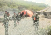 Pengerjaan Teknis Awal Pembangunan Jembatan Bailey Karang Rejo 3