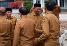 Bupati dan Wabup Gayo Lues Pererat Silaturahmi dengan ASN usai Apel Gabungan