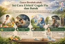 Cuaca Berubah-ubah, Ini Cara Efektif Cegah Flu dan Batuk