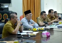 Bupati Bener Meriah Ikuti Monitoring dan Evaluasi TKD Penanggulangan Bencana