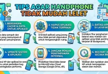 Tips agar Handphone Tidak Mudah Lelet