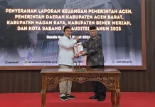Bener Meriah Serahkan LKPD 2025 Unaudited ke BPK RI Perwakilan Aceh