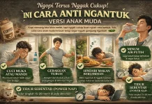 Ngopi Terus Nggak Cukup! Ini Cara Anti Ngantuk Versi Anak Muda