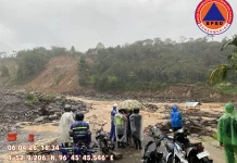 Luapan Air Kembali Tutupi Jalan di Wih Porak, Akses Lintas Rawan Dilalui