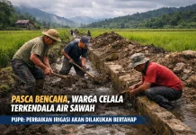 Pasca Bencana, Warga Celala, Aceh Tengah Terkendala Air Sawah