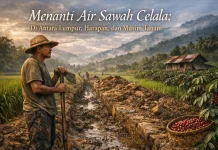 Menanti Air Sawah Celala: Diantara Lumpur, Harapan, dan Musim Tanam