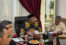 Wabup Muchsin Pimpin Rakor Penanganan Banjir