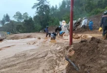 Diguyur Hujan Siang Malam sejak 8 April, Jalan dan Jembatan  Aceh Tengah Rusak