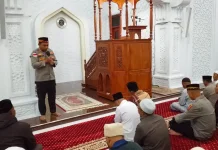 Polres Bener Meriah Gelar Subuh Keliling