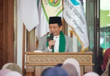 Beri Motivasi pada Santriwati, Menag: Perempuan Punya Hak Sama untuk Sukses