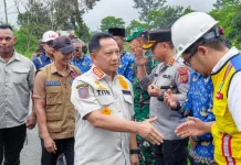 Kapolres Aceh Tengah Dampingi Kunker Mendagri