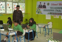 Kakankemenag BM Monitoring Pelaksanaan TKA