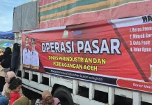 Stabilkan Harga Bahan Pokok, Operasi Pasar di Bener Meriah