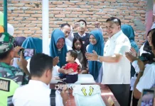 Bupati Fakhry Tinjau Langsung Posyandu Serentak 2026