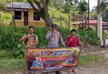 Polres Aceh Tengah Edukasi Warga Cegah Karhutlah